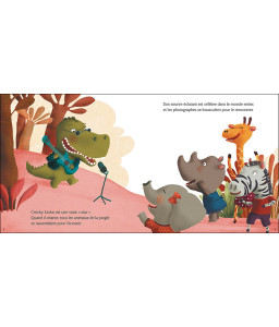 Moustache ne se laisse pas faire - Crocky le crocodile a mal aux dents