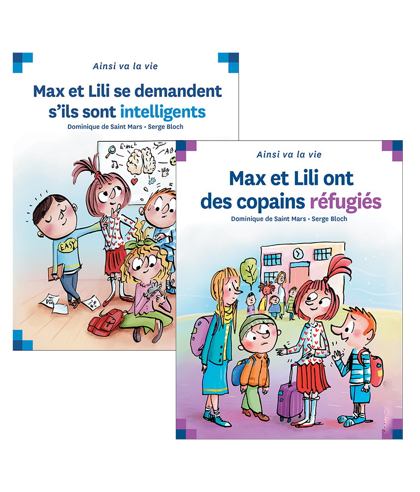 Max et Lili se demandent s'ils sont intelligents - Max et Lili ont des copains réfugiés