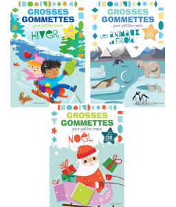 Grosses gommettes pour petites mains