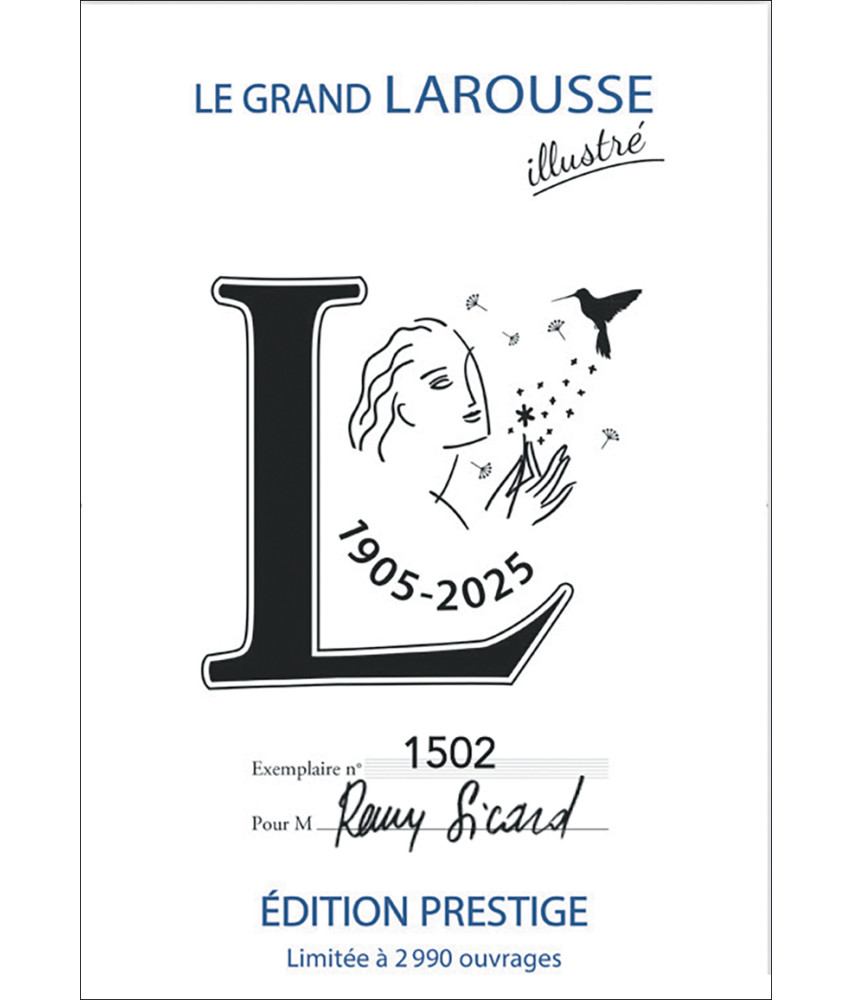 Le grand Larousse ラルース Le Grand Larousse illustré 2025 | L'Homme Moderne