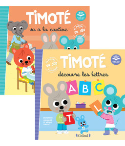 Timoté va à la cantine, Timoté découvre les lettres