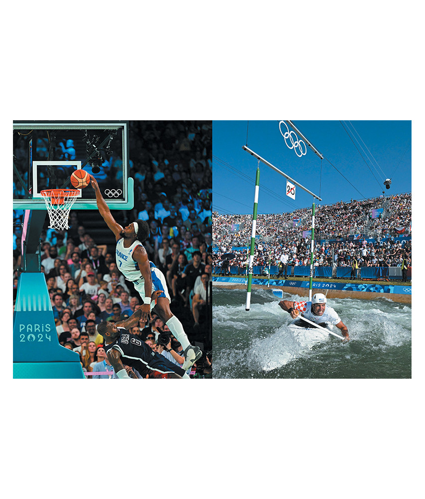 Programme Officiel Des Jeux Olympiques Paris 2024 – 228 Pages, Avec Aimant