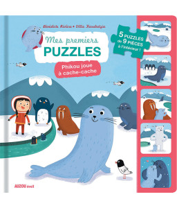 Mes premiers puzzle, Phikou joue à cache-cache
