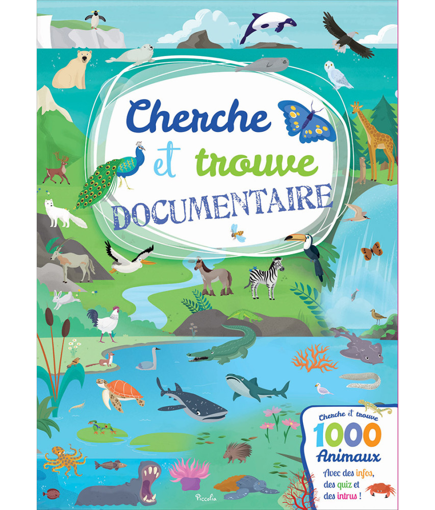 Cherche et trouve 1000 animaux