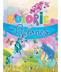 Colorie les flamants roses, Colorie les licornes