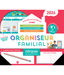 Organiseur familial mémoniak 2025-2026