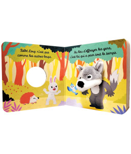 Bébé loup a peur, Bébé Gorille est en colère