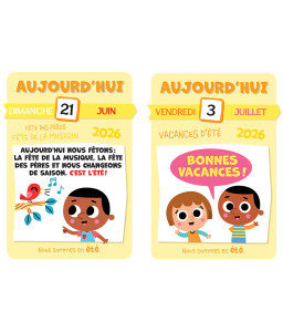 Mon premier calendrier 2025-2026