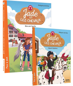 Jade et les chevaux, Mon ami Spotty, Objectif diplôme