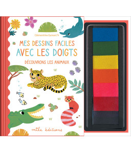 Coffret Mes dessins faciles avec les doigts