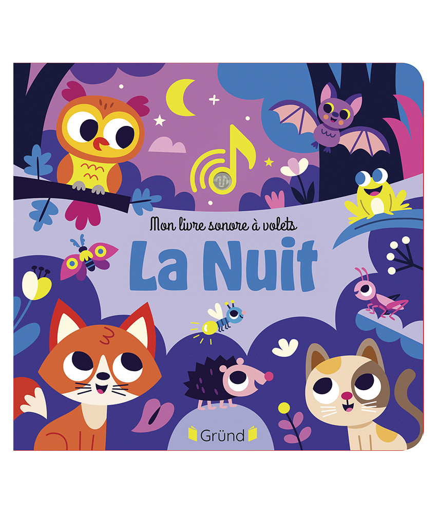 Mon livre sonore à volets, la nuit