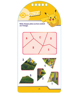 Mon carnet de jeux et d'activités Pokémon
