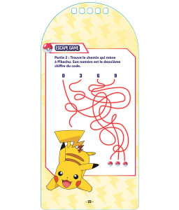 Mon carnet de jeux et d'activités Pokémon