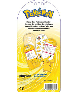 Mon carnet de jeux et d'activités Pokémon