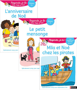 Mila et Noé chez les Pirates, le petit mensonge, l'anniversaire de Noé