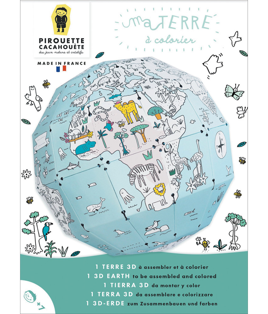 Ma Terre à colorier