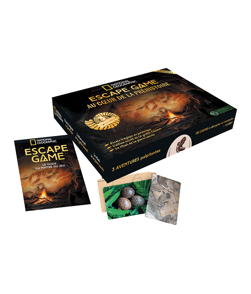 Escape game Au cœur de la préhistoire