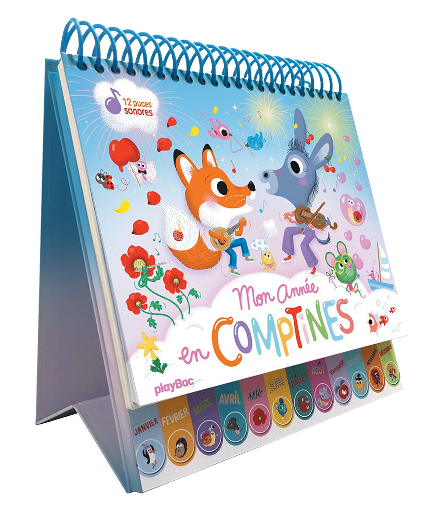 Mon année en comptines