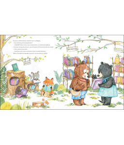 L'ours qui voulait dévorer les livres