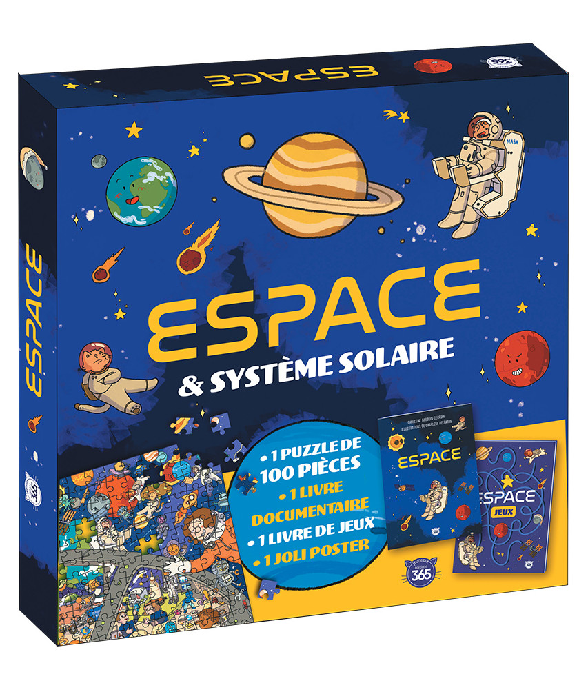 Coffret Espace et système solaire