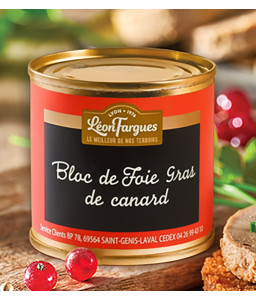 Bloc de foie gras de canard 100G