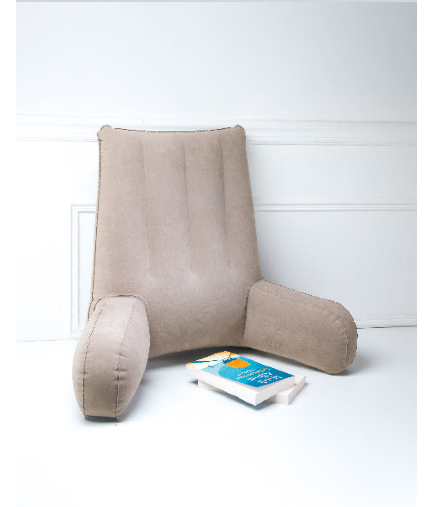 Le coussin de lecture gonflable