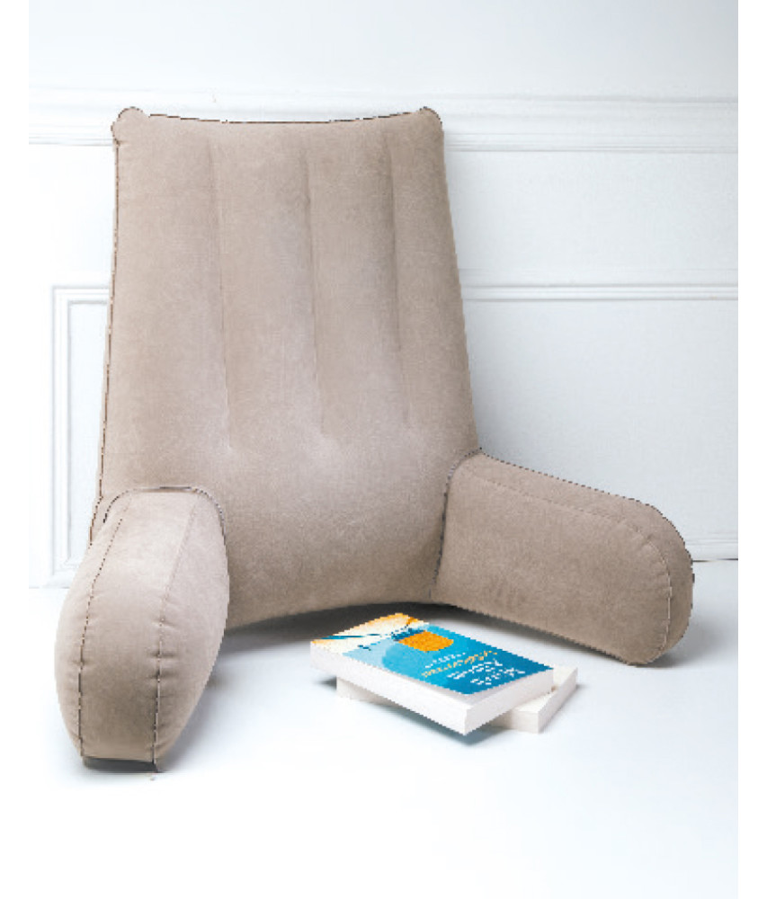 Le coussin de lecture gonflable