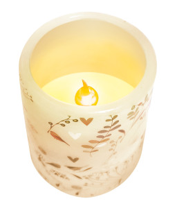 Trio de bougies LED sans flamme