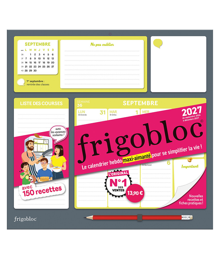 Frigobloc hebdo 2026 - 2027