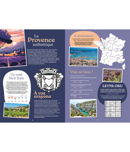 Cahier de vacances 2026 La France des régions