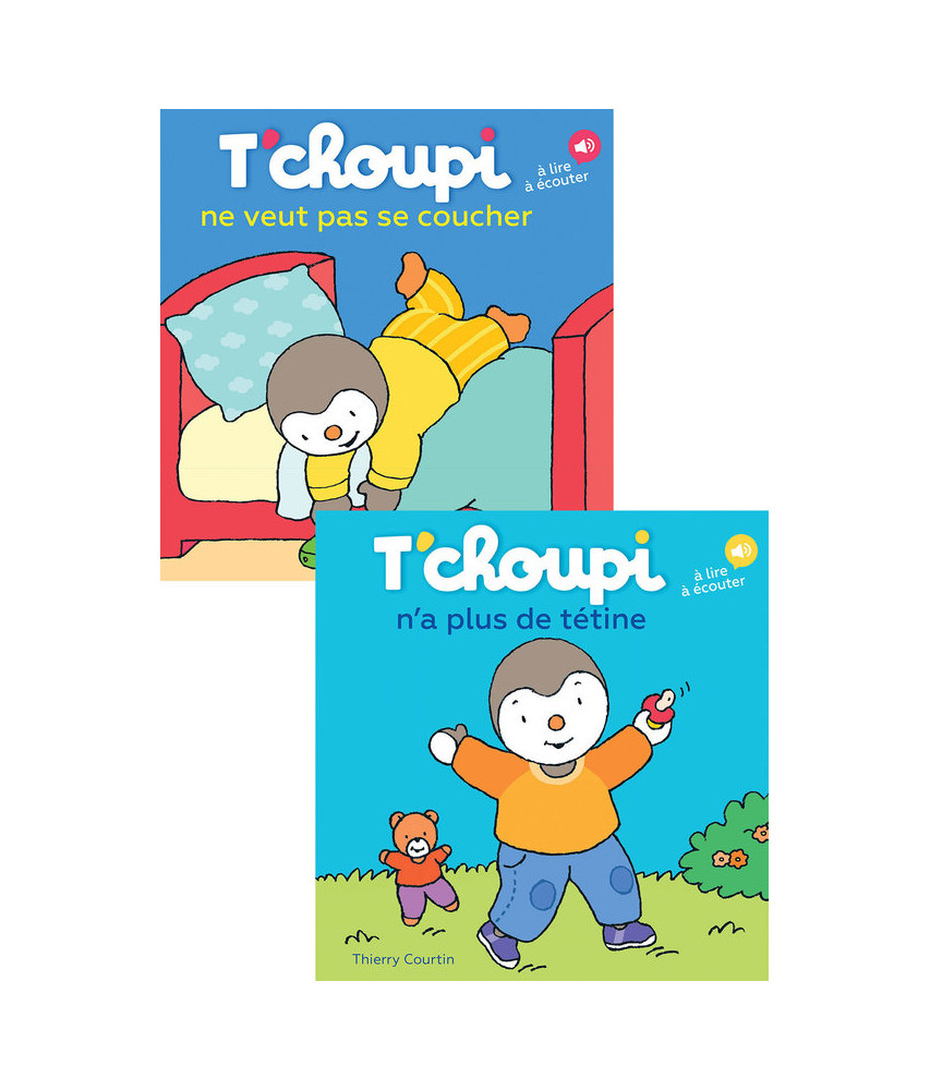 T'choupi ne veut pas se coucher-T'choupi n'a plus de têtine T'choupi ne veut pas se coucher-T'choupi n'a plus de têtine