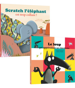 Scratch l'éléphant est trop collant - Le loup qui