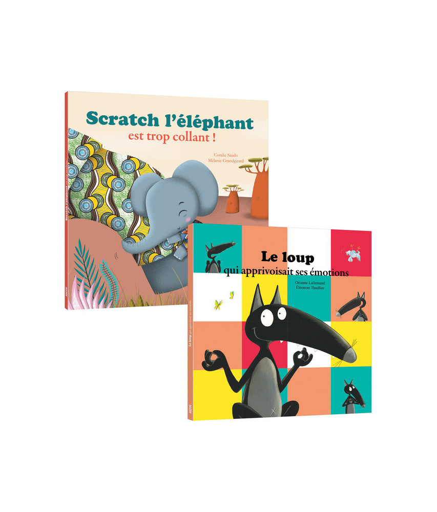 Scratch l'éléphant est trop collant - Le loup qui