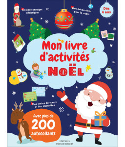 Mon livre d'activités Noël