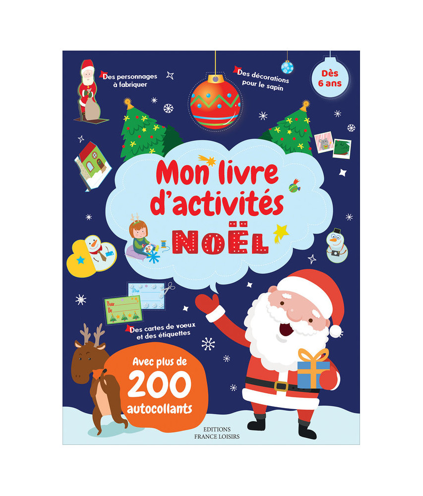Mon livre d'activités Noël Mon livre d'activités Noël