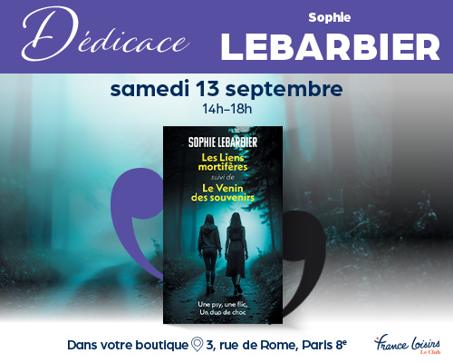 Dédicace Sophie LEBARBIER